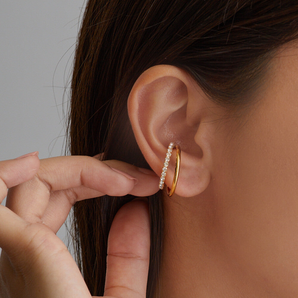 Rhinestone Ear cuff