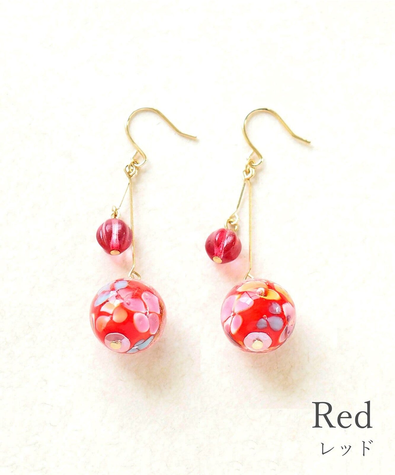 Flower-Patterned Earrings