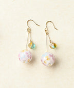 Flower-Patterned Earrings