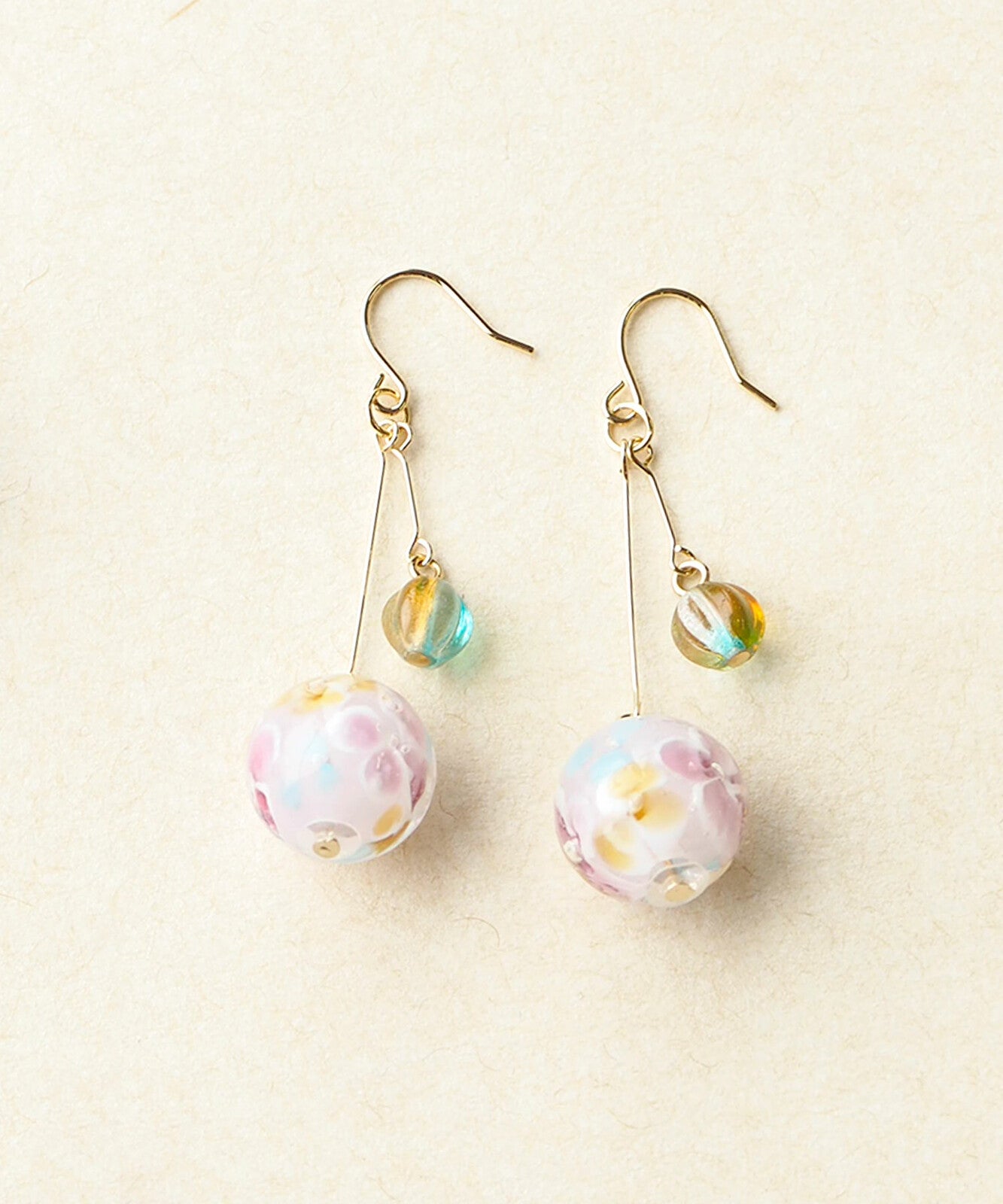 Flower-Patterned Earrings