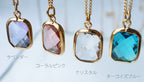 Gold Crystal Pendant