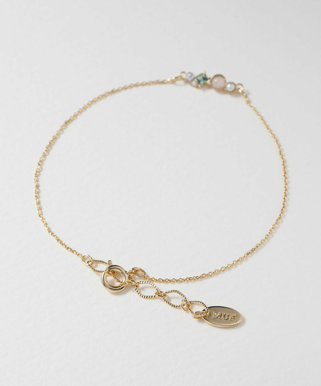 Natural Stone Bijoux Pearls Bracelet