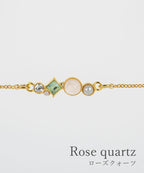 Natural Stone Bijoux Pearls Bracelet