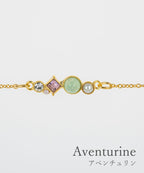 Natural Stone Bijoux Pearls Bracelet