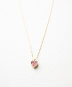 Natural Heart Stone Necklace