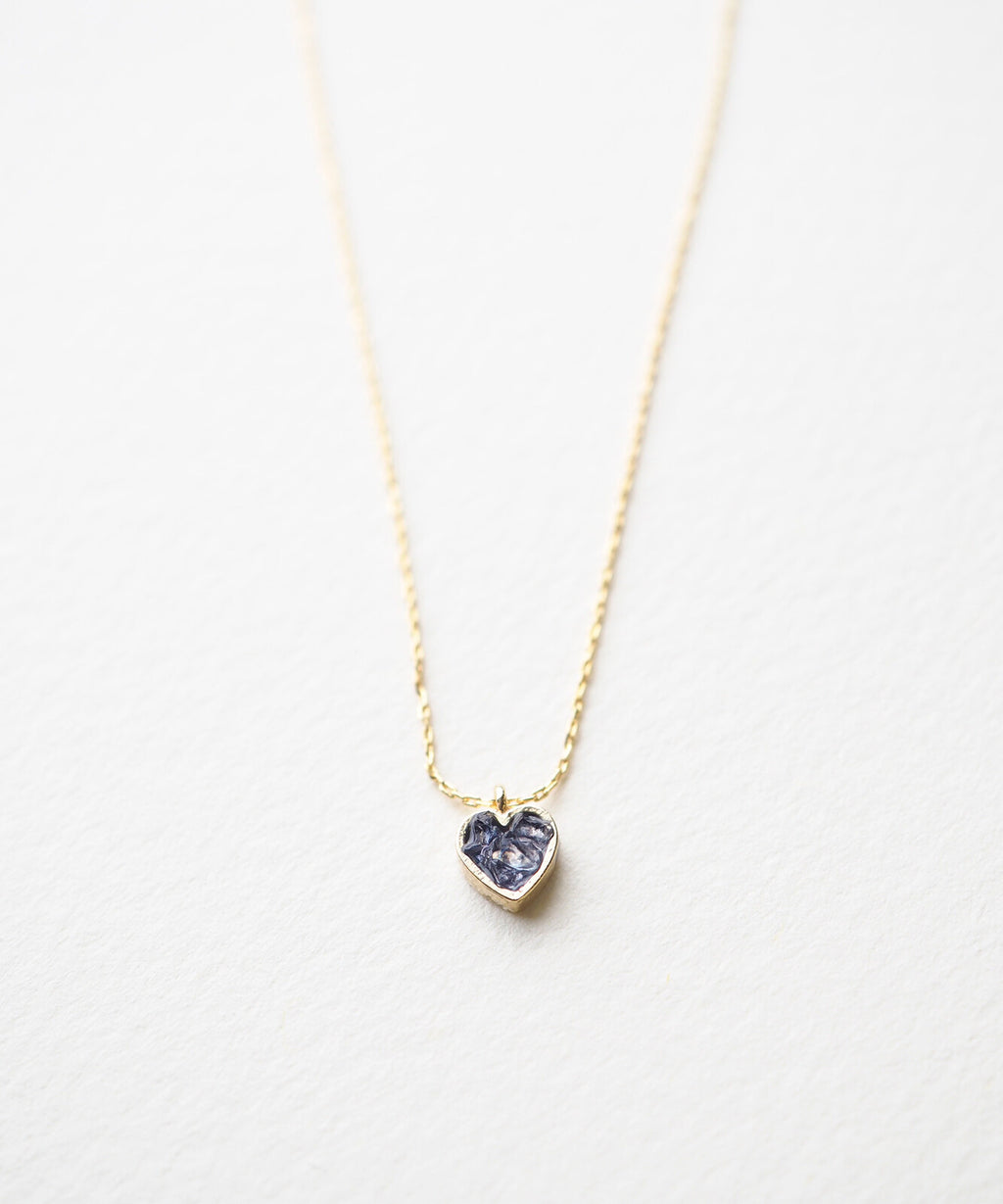 Natural Heart Stone Necklace