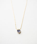 Natural Heart Stone Necklace
