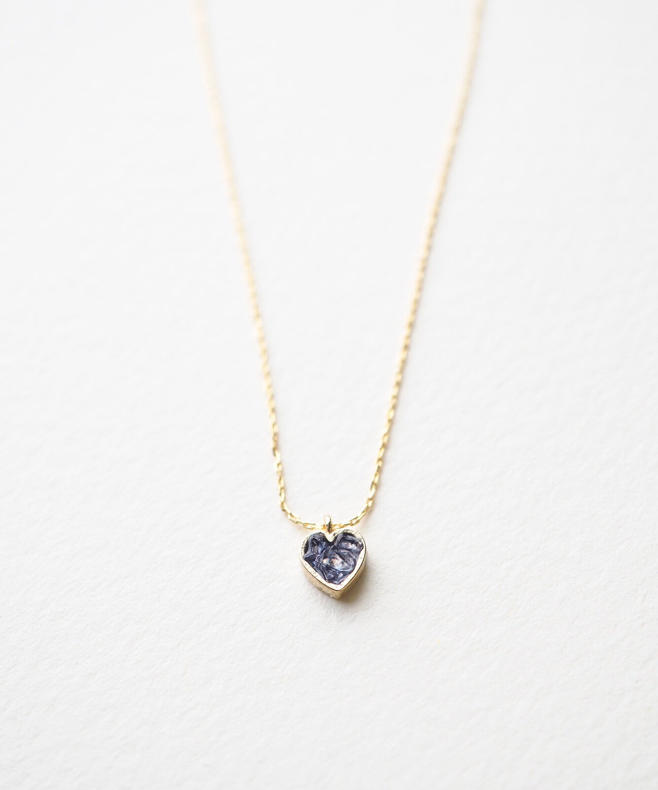 Natural Heart Stone Necklace