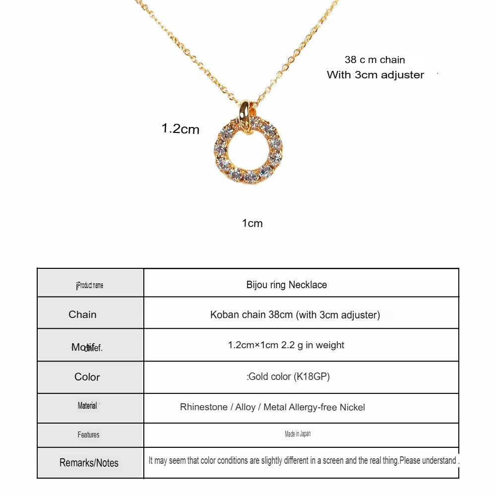 Bijoux Ring Necklace
