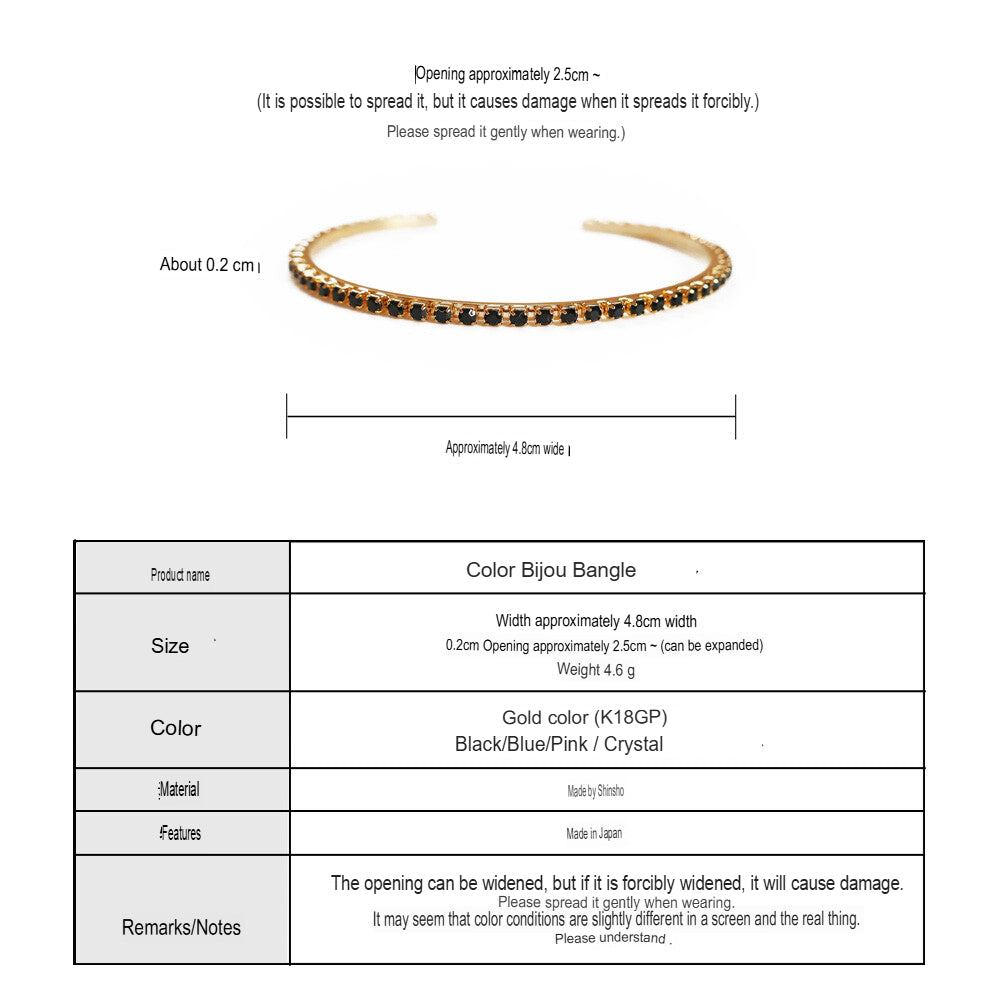 Glamorous Shine Bijoux Bangle