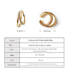 Rhinestone Ear cuff