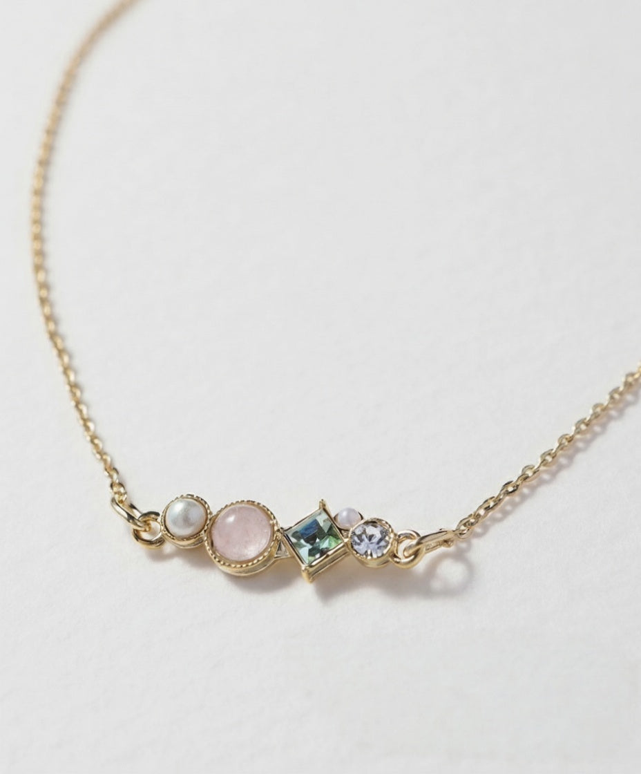 Natural Stone Bijoux Pearls Bracelet