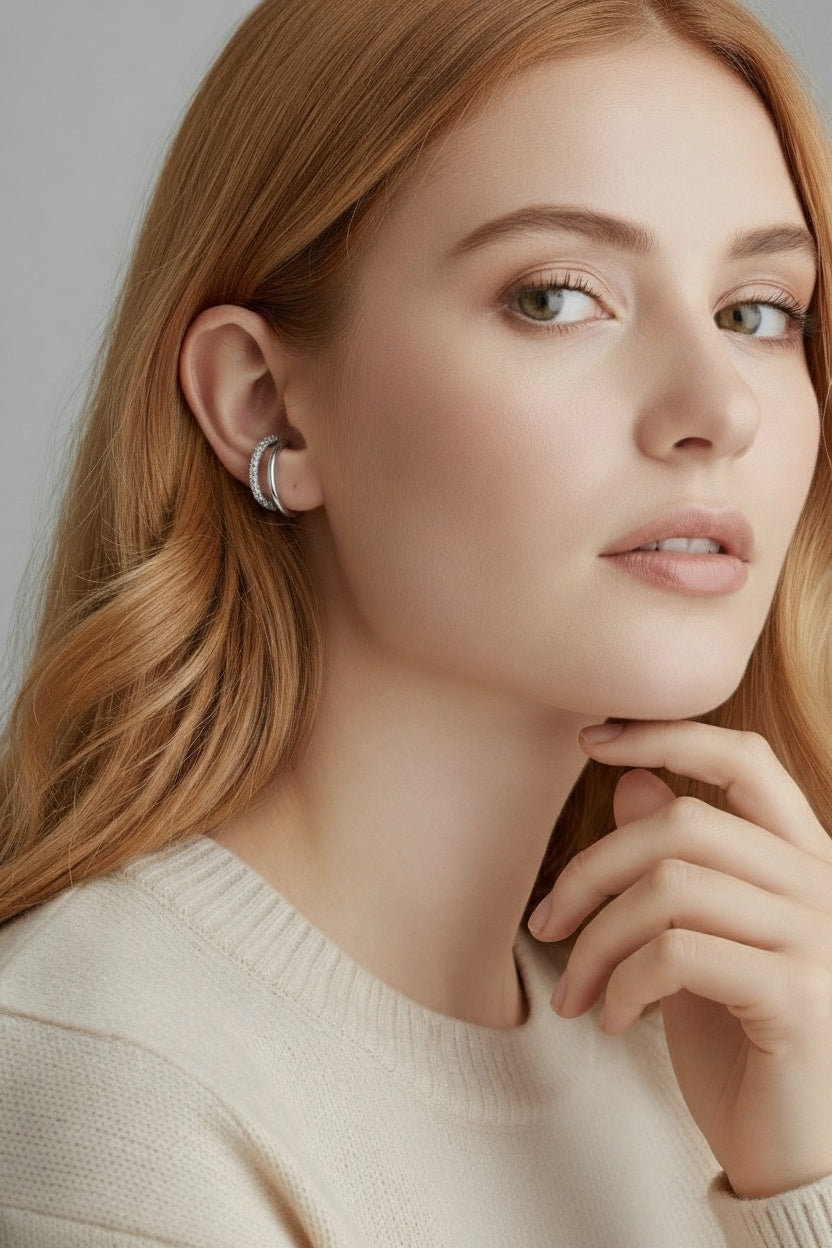 Rhinestone Ear cuff