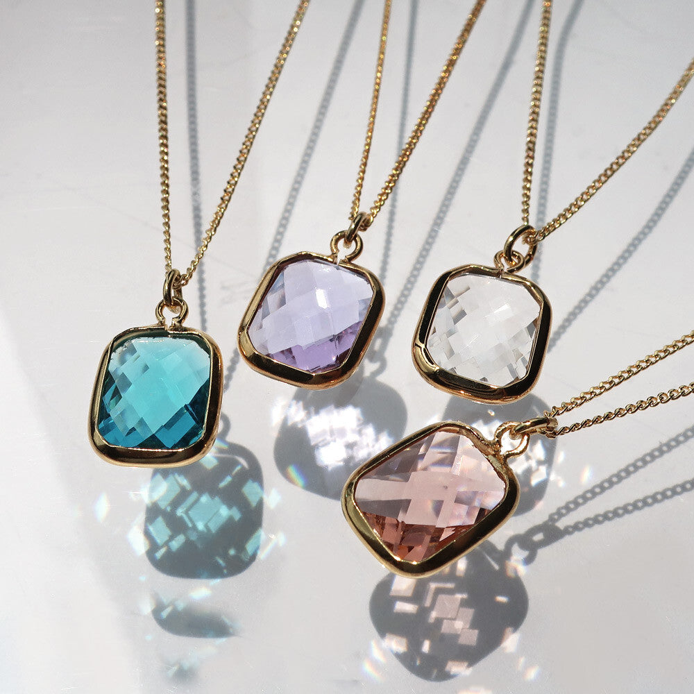Gold Crystal Pendant
