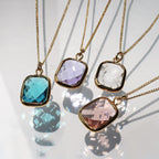 Gold Crystal Pendant