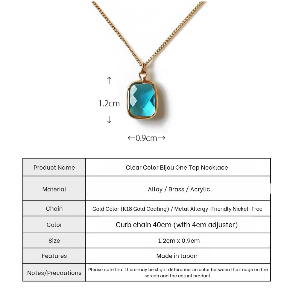 Gold Crystal Pendant