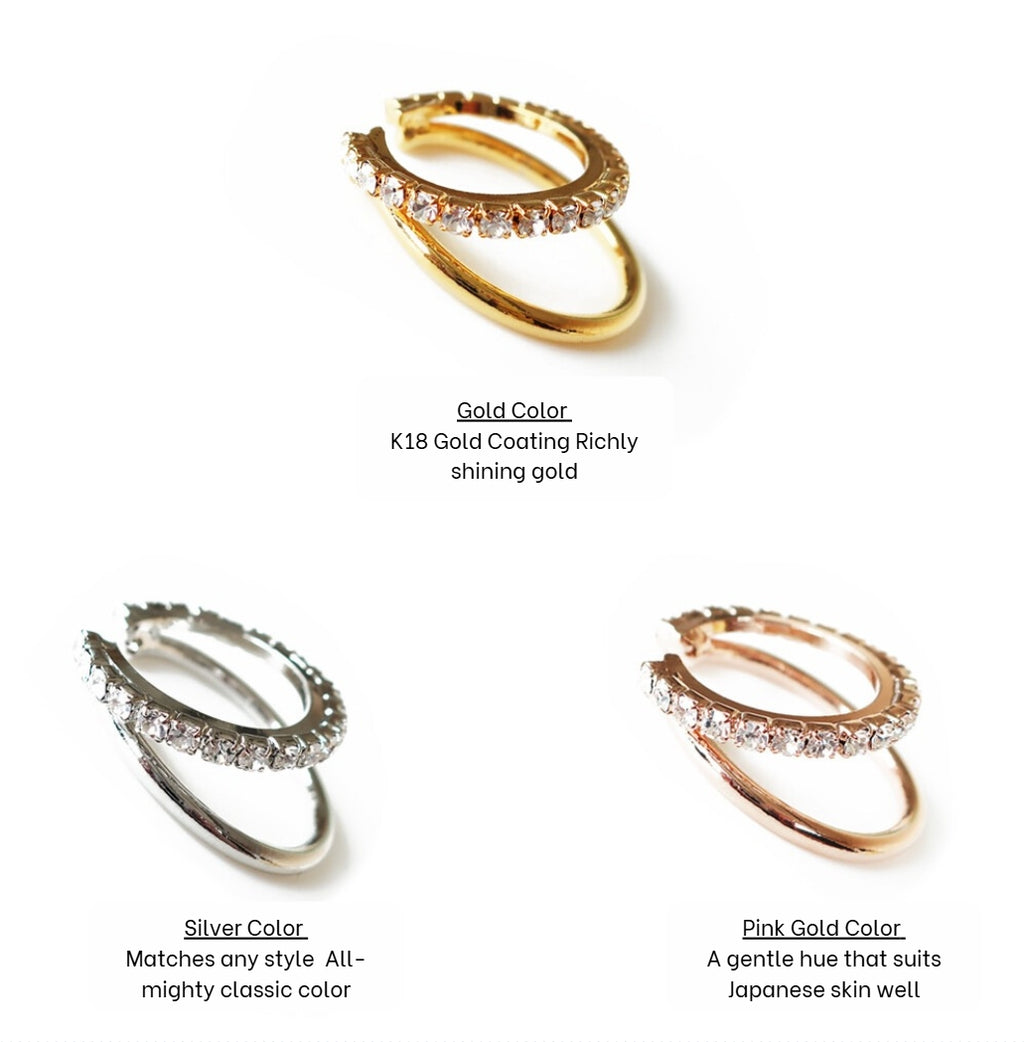 Rhinestone Ear cuff